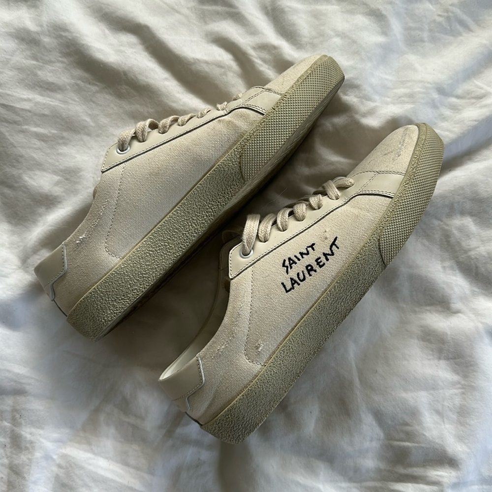 Saint Laurent Canvas Shoes